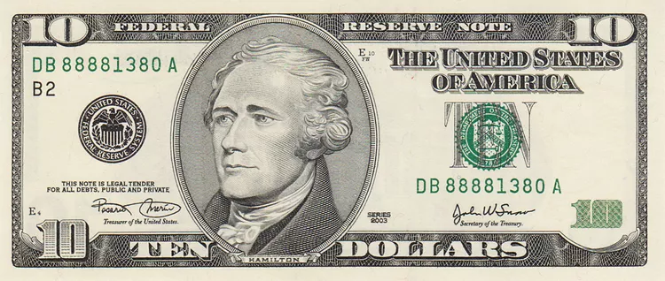 $10 Bill