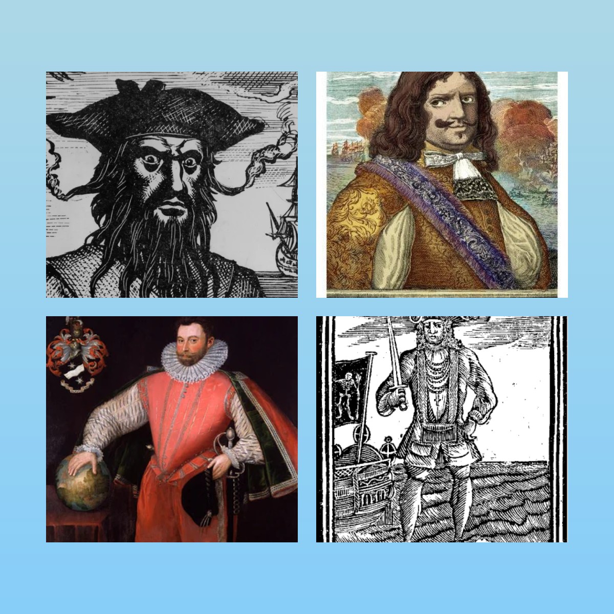 Top 10 Famous Pirates