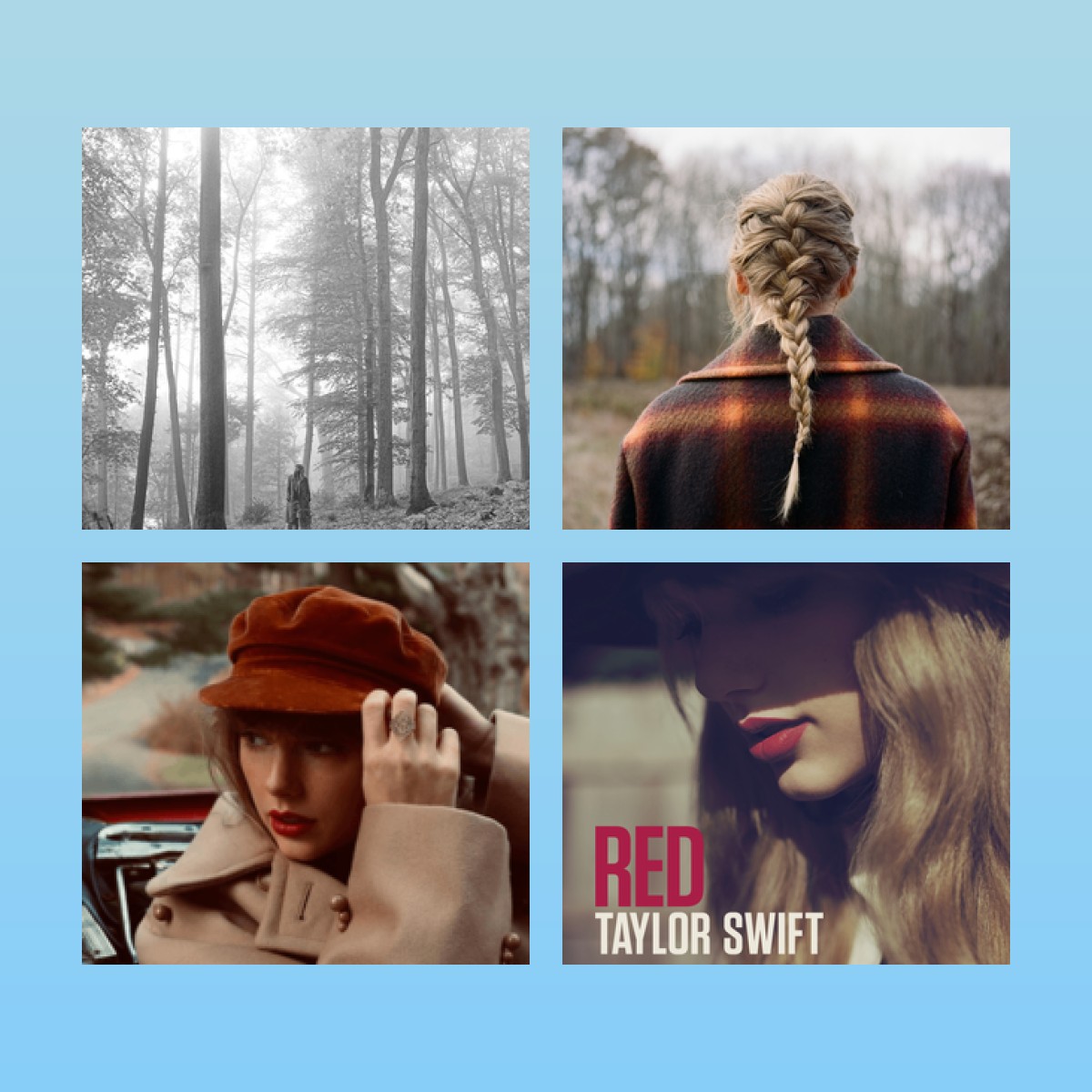 Top 10 My Taylor Swift Albums