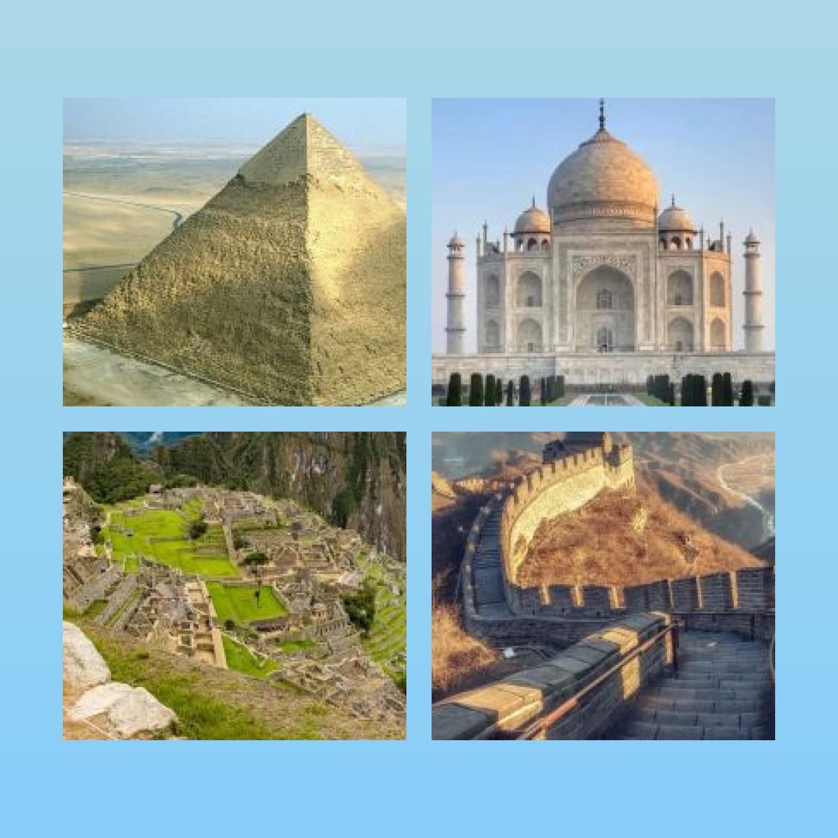 Top 10 My Wonders of the World List